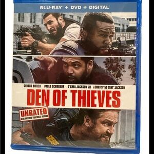 🔥 7 MOVIES/$50 🔥 Den of Thieves Blu-ray and DVD | Unrated + Theatrical Version